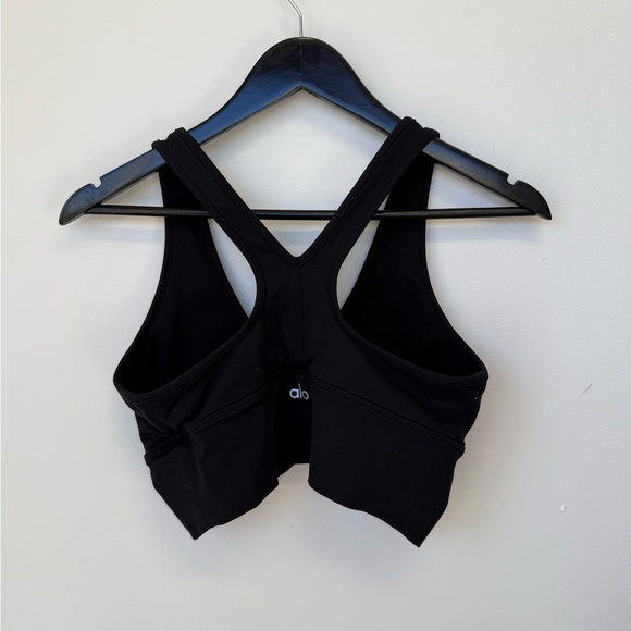 ALO Yoga Wild Thing Bra - Black - Picture 6 of 9